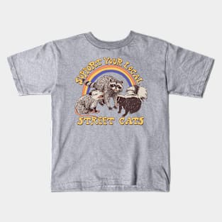 Support Your Local Street Cats Kids T-Shirt